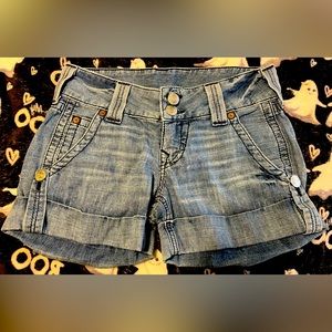 True Religion size 28 jean shorts